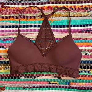aerie ~ Real Happy wireless bra lace back
